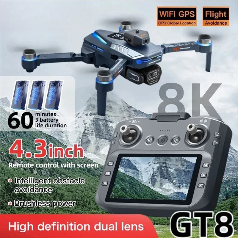 Drone Photogrammetry - طائرة بدون طيار GT8 الأصلية بدقة