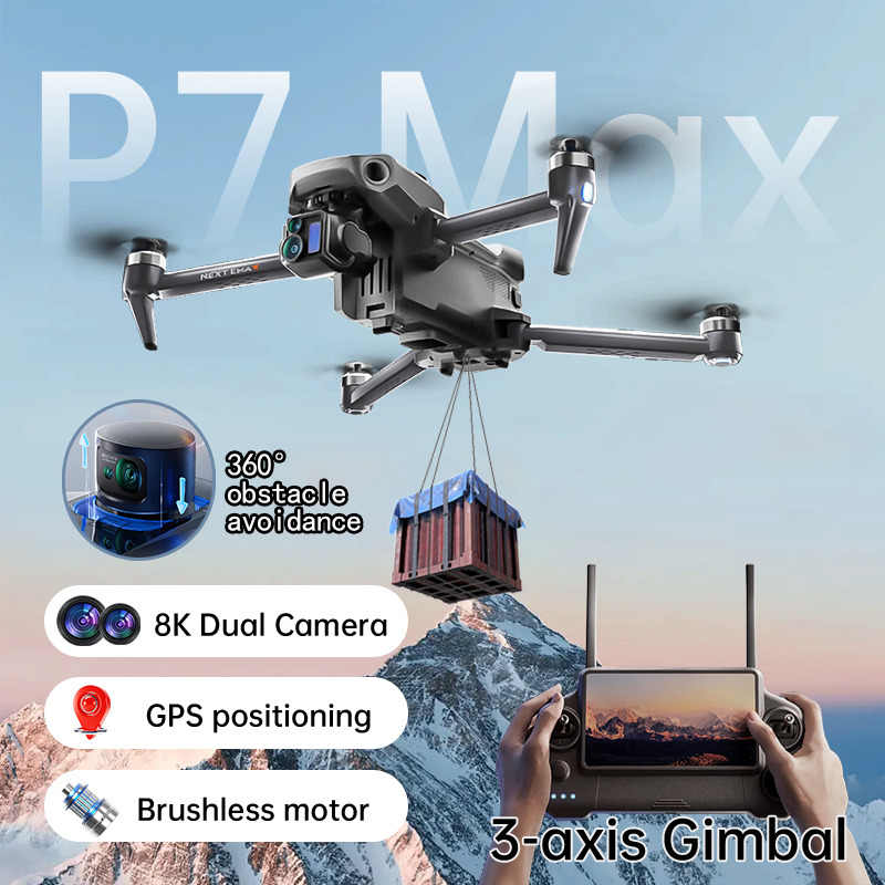 جديد P7 ماكس الطائرة بدون طيار - مراجعة Drone Photogrammetry وسعره