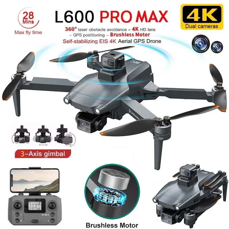 L600 PRO MAX GPS الطائرة بدون  - مراجعة Drone Surveying وسعره