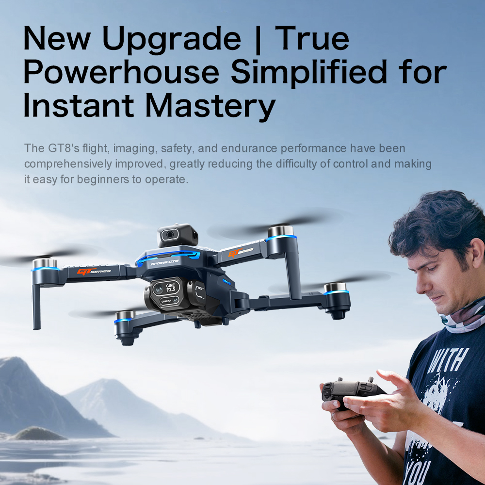 طائرة بدون طيار GT8 الأصلية بك - مراجعة Drone Photogrammetry وسعره